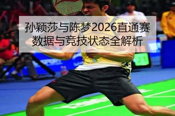 孙颖莎与陈梦2026直通赛数据与竞技状态全解析